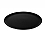 A Picture of product FIS-8201BK Platter Pleasers Classic Round Trays. 12 in. Black. 25 trays/case.