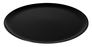 A Picture of product FIS-8201BK Platter Pleasers Classic Round Trays. 12 in. Black. 25 trays/case.