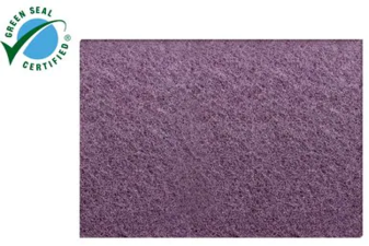 Scotch-Brite™ Diamond Floor Pad Plus. 28 X 14 in. Purple. 5/case.